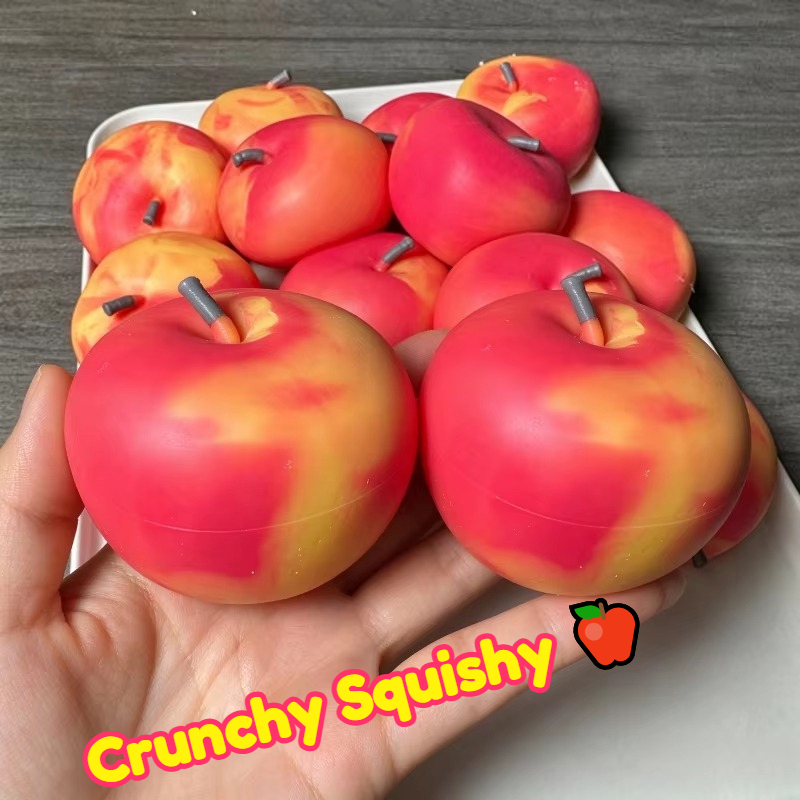 Building Blocks - Crunchy Squishy Stress Simulate Apple Fidget