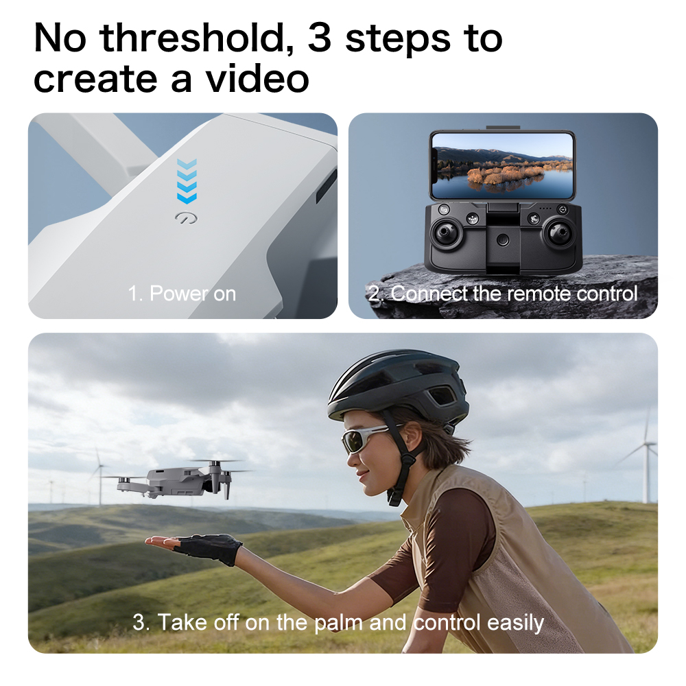 Aeri100 RC Drone HD Profession - Fpv Brushless Rc Drone 4K ulasan dan harga