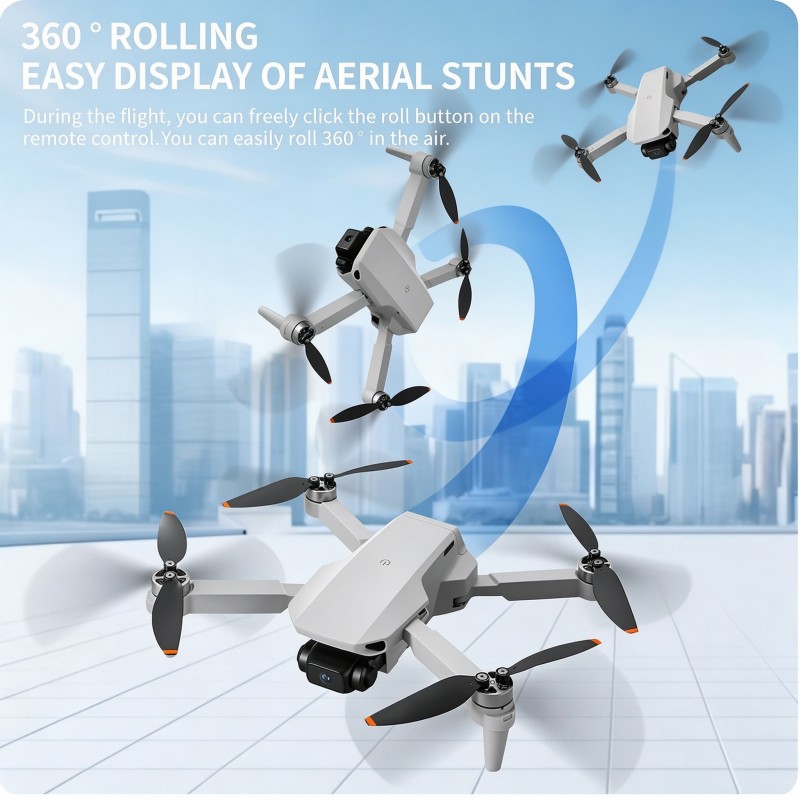 Aeri100 RC Drone HD Profession - Fpv Brushless Rc Drone 4K ulasan dan harga