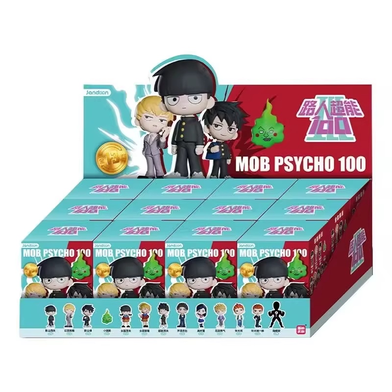Original Mob Psycho 100 Series - Anime Action Figure Blind Box ulasan dan harga