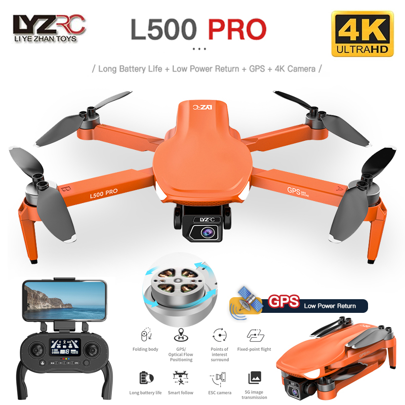 L500 PRO GPS Drone 4K Profesio - Fpv Brushless Rc Drone 4K ulasan dan harga