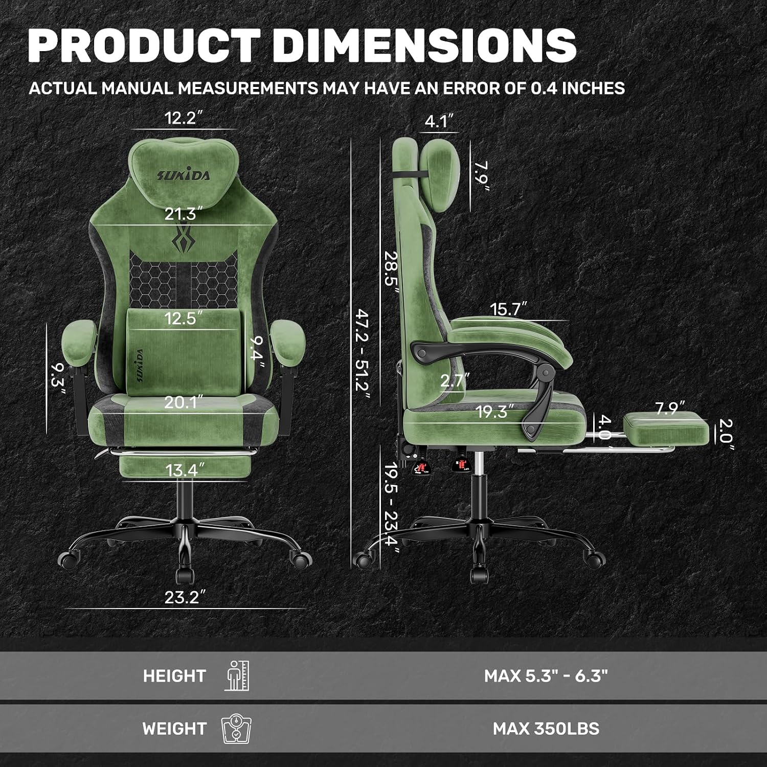 Fabric Video Gaming Chair, Erg - Video Games ulasan dan harga