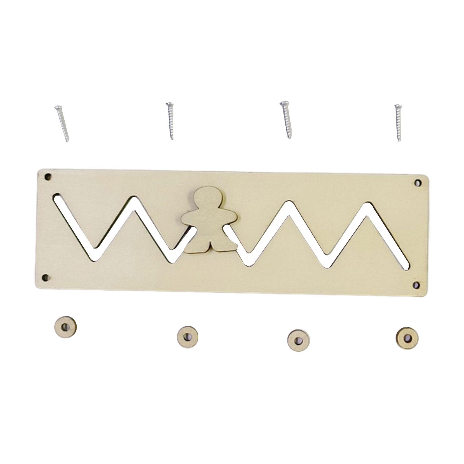 DIY Busy Board Slide Track Woo - Montessori Wooden Busy Board Toddler ulasan dan harga