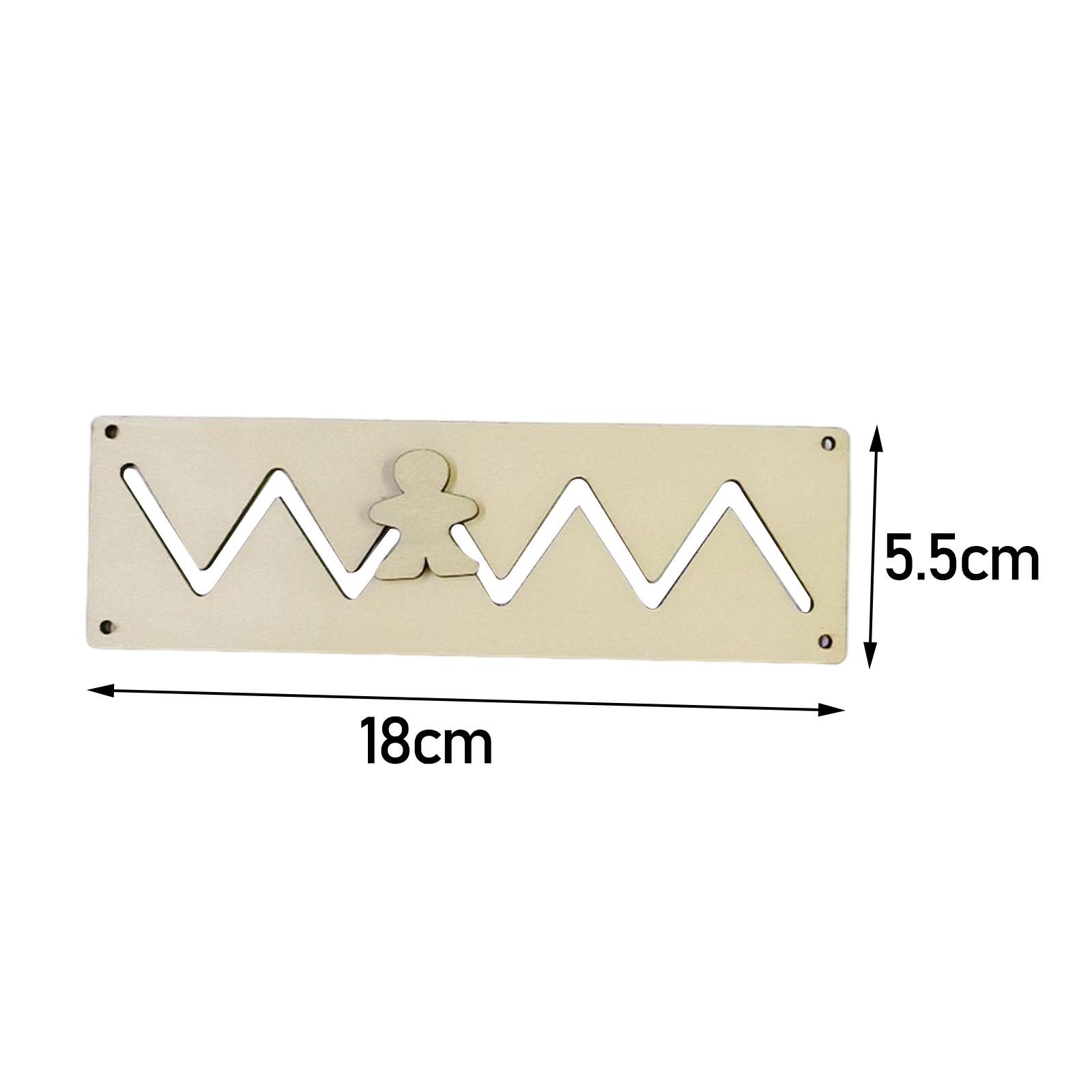 DIY Busy Board Slide Track Woo - Montessori Wooden Busy Board Toddler ulasan dan harga