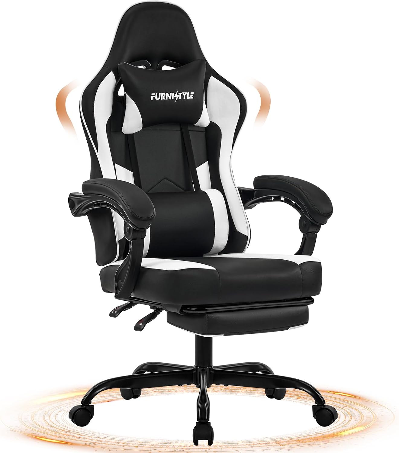 Gaming Chair with Footrest, Vi - Video Games ulasan dan harga