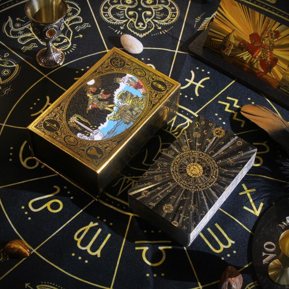 Classic Panoramic Rider Waite  - Tarot Cards Deck With Guidebook ulasan dan harga
