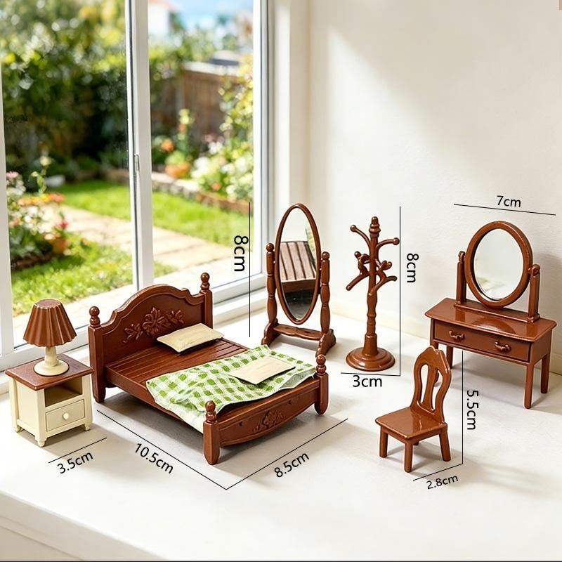 New Doll House Miniature Furni - Dolls ulasan dan harga