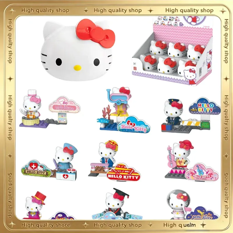 Sanrio Hello Kitty Anime Actio - Anime Action Figure Blind Box ulasan dan harga