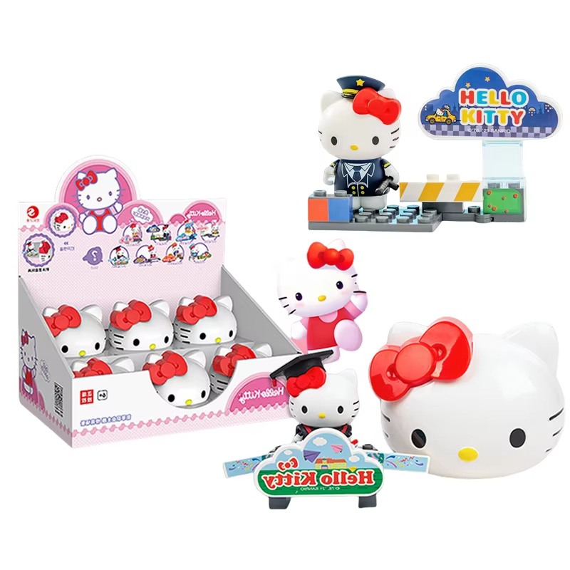 Sanrio Hello Kitty Anime Actio - Anime Action Figure Blind Box ulasan dan harga