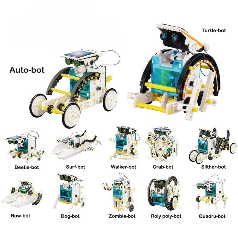 Solar Robot Kits DIY Assemblin - Stem Solar Robot Kit For Kids ulasan dan harga