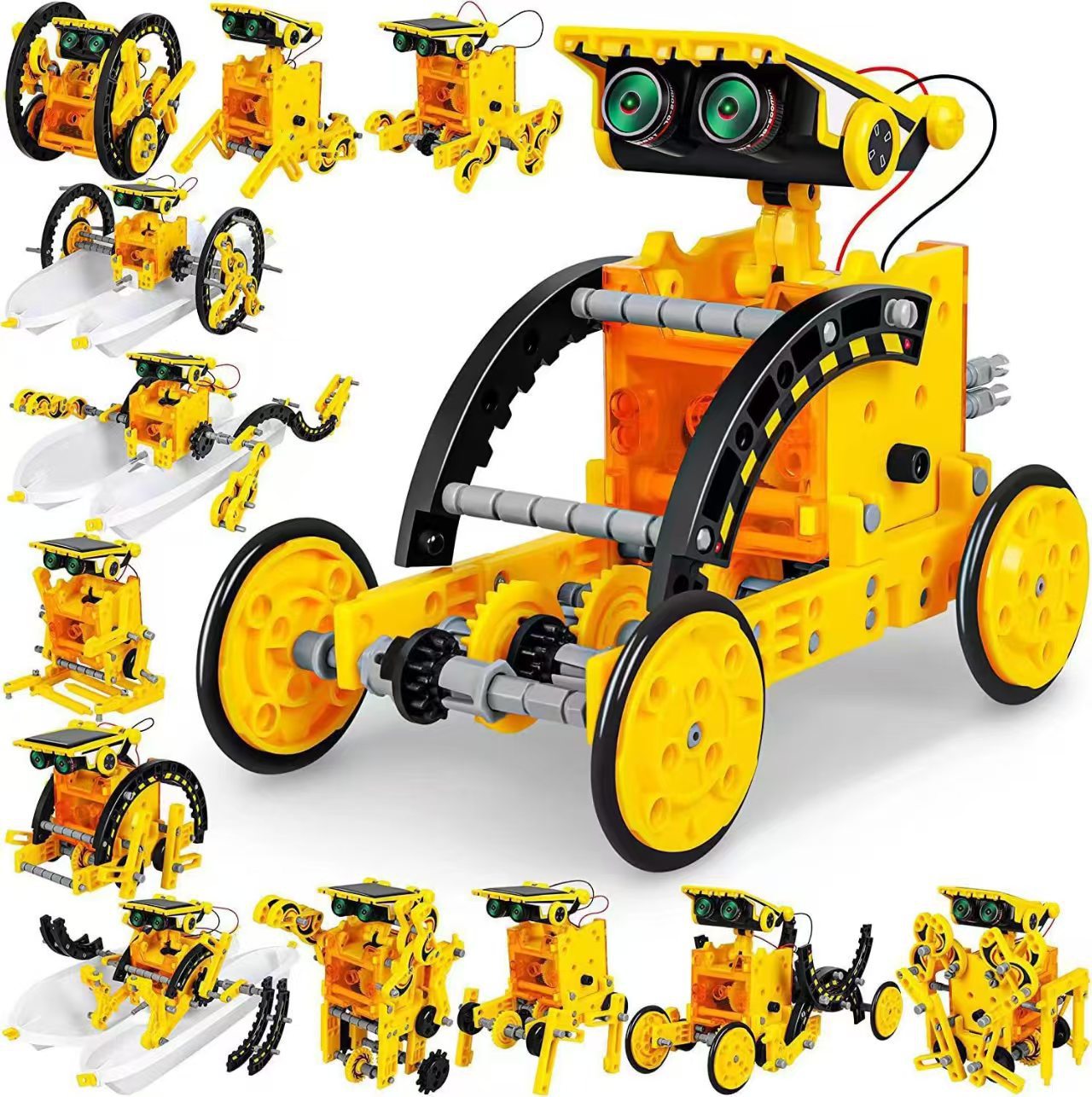 Solar Robot Kits DIY Assemblin - Stem Solar Robot Kit For Kids ulasan dan harga
