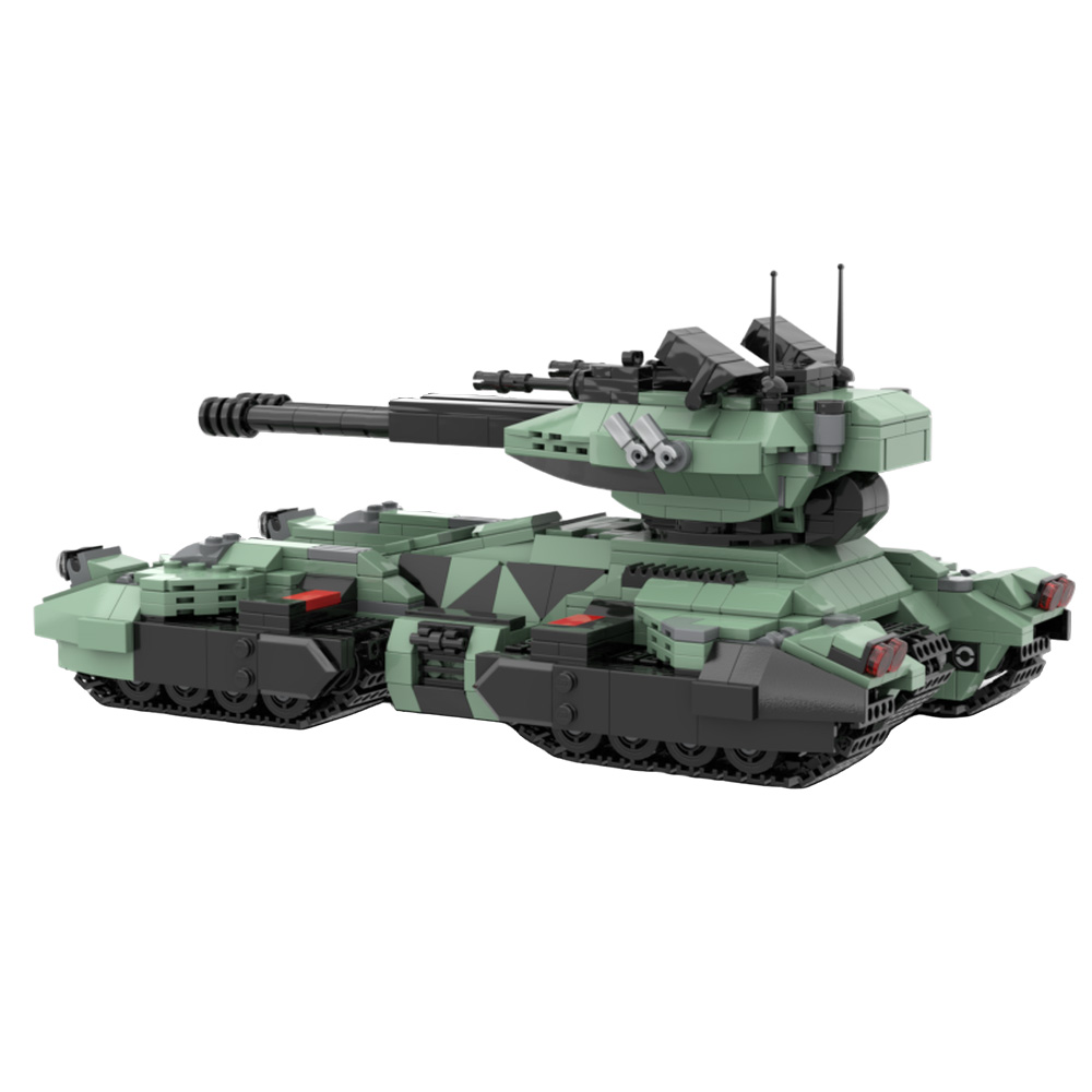 MOC UNSC Grizzly Tank Building - Lego Compatible Military Tank ulasan dan harga