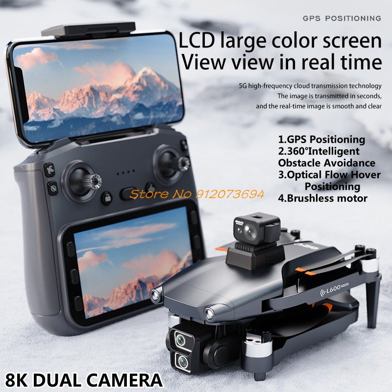 8K EIS Anti Shake Brushless 5G - Fpv Brushless Rc Drone 4K ulasan dan harga