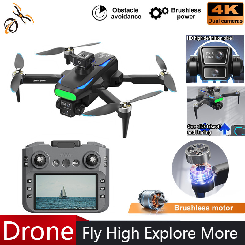 T15 RC Drone 2.4G 4K HD Aerial - Fpv Brushless Rc Drone 4K ulasan dan harga