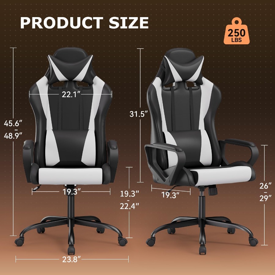 Ergonomic Gaming Chair for Adu - Video Games ulasan dan harga