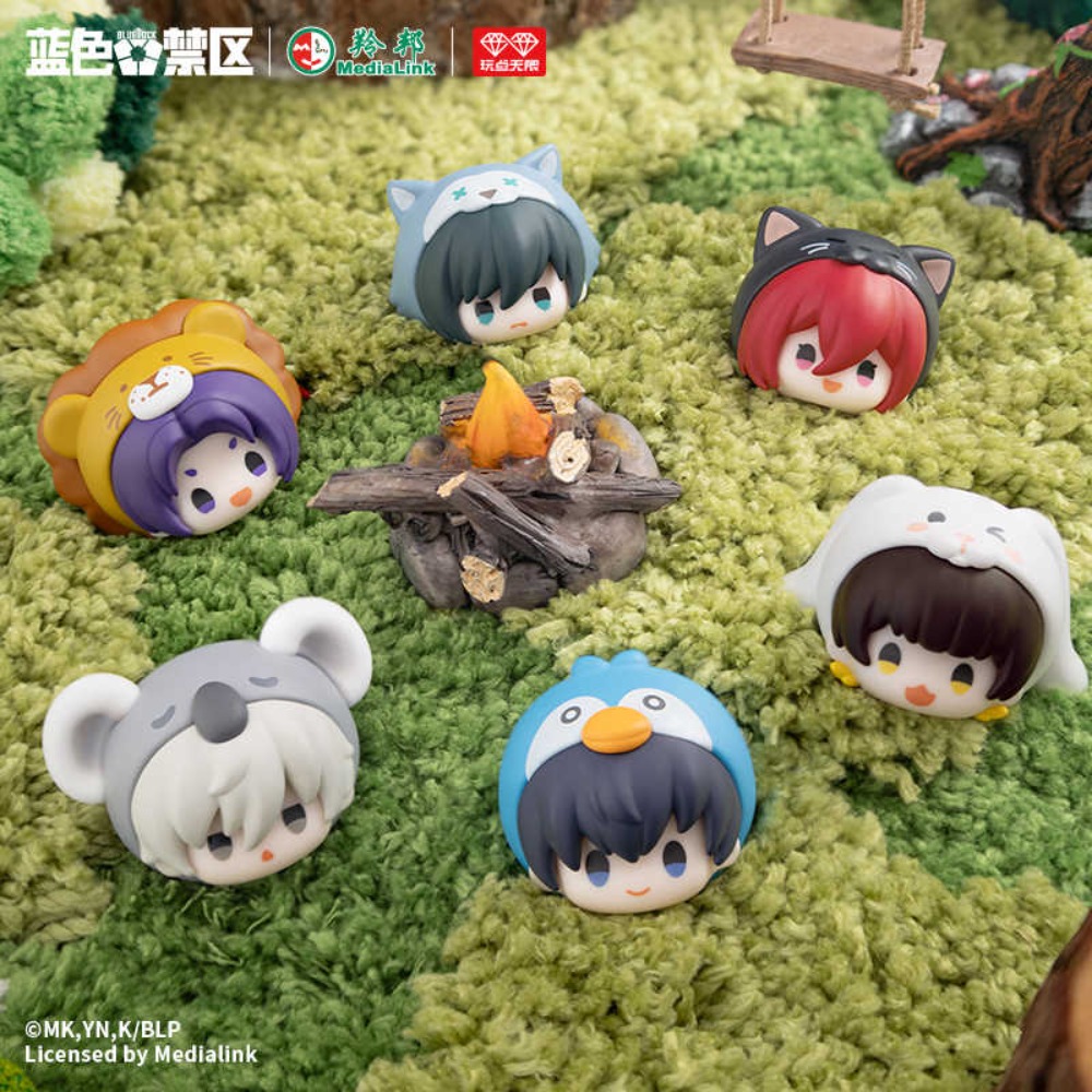 Blue Lock Animal Stackable Bli - Anime Action Figure Blind Box ulasan dan harga