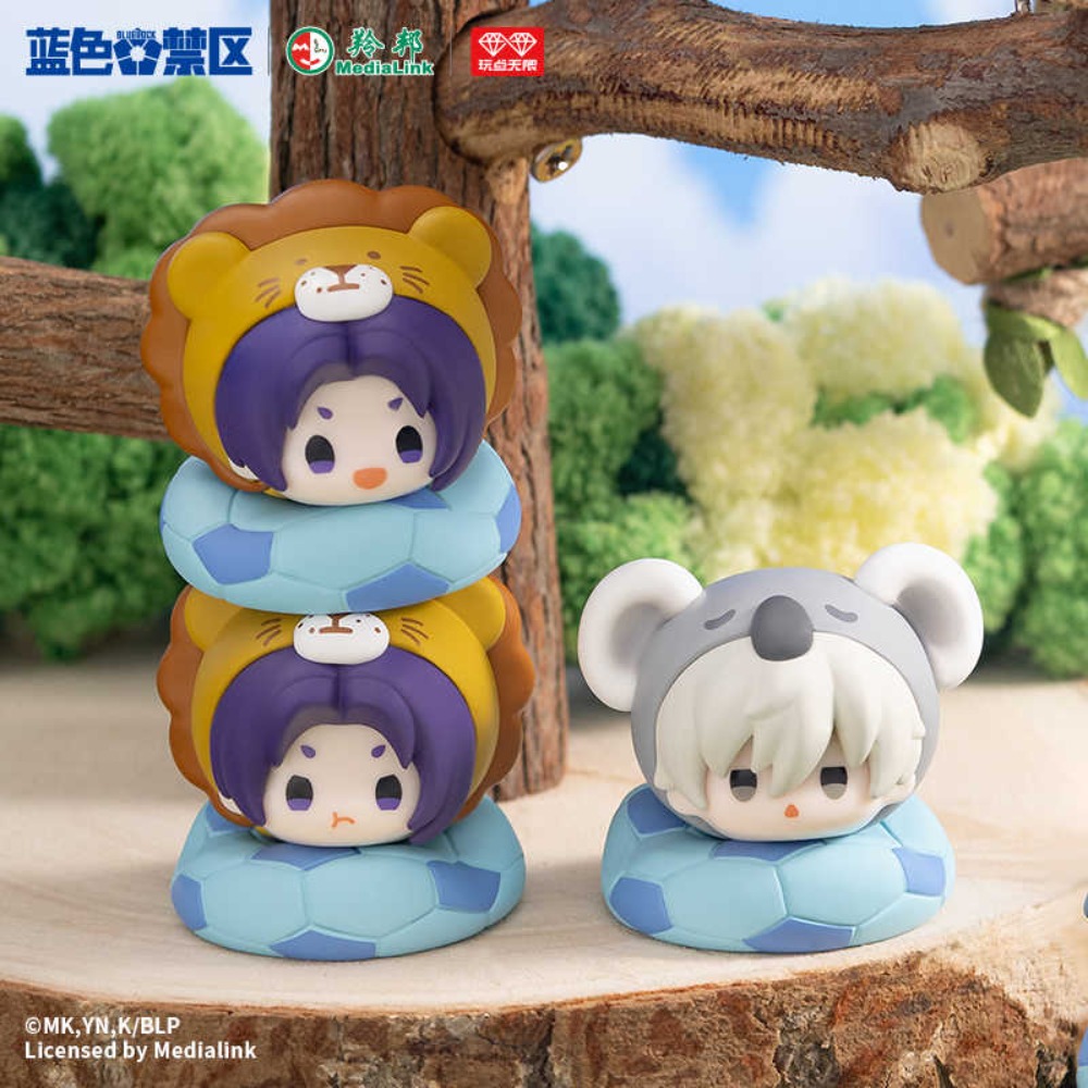 Blue Lock Animal Stackable Bli - Anime Action Figure Blind Box ulasan dan harga
