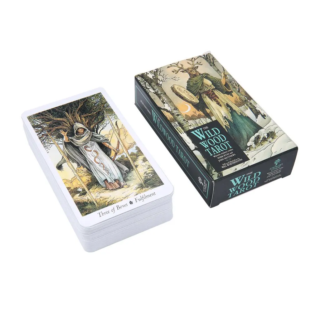 The Wild Wood Tarot Cards A 78 - Tarot Cards Deck With Guidebook ulasan dan harga