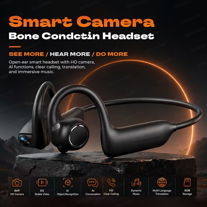 New Women 8MP Camera Earphones - Video Games ulasan dan harga