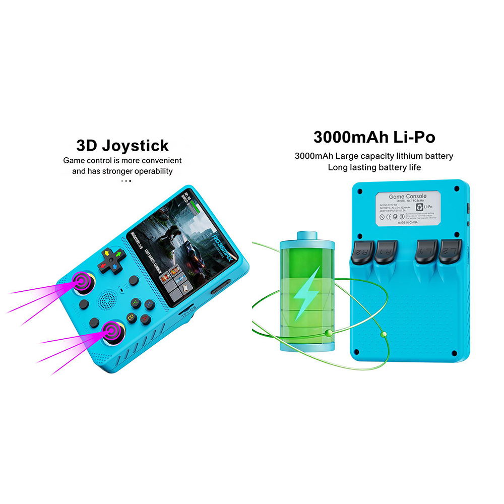 RG36MAX Retro Handheld Game Co - Retro Handheld Game Console R36S ulasan dan harga