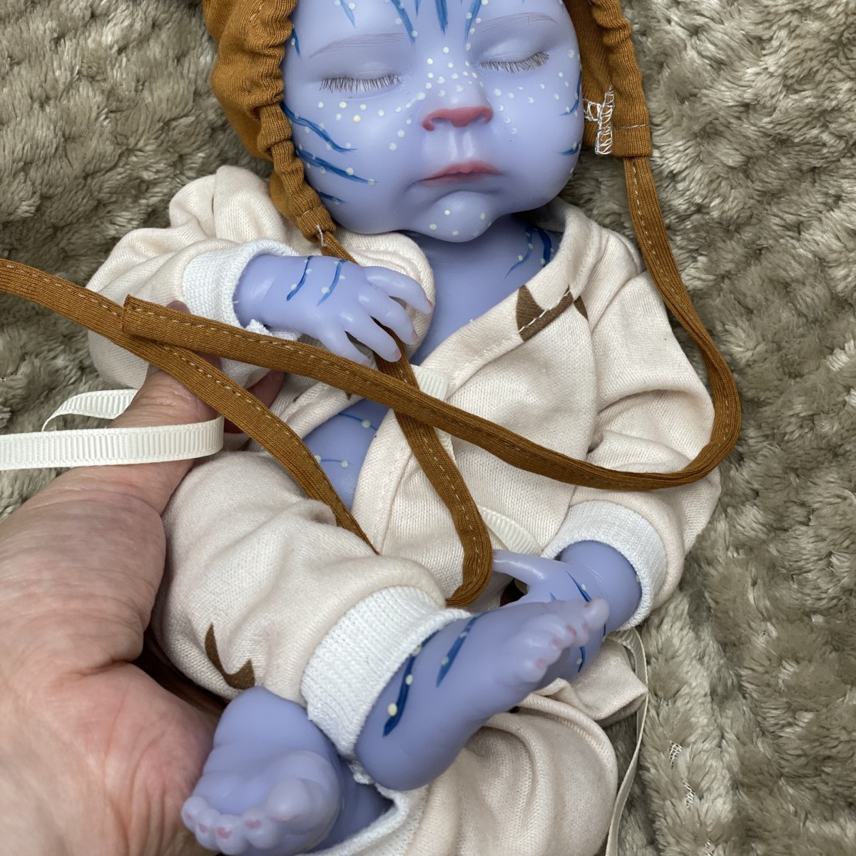 13 Inch Glow in the Dark Rebor - Reborn Baby Doll Silicone Realistic ulasan dan harga